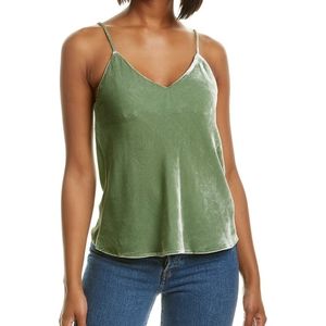 NWT MES DEMOISELLES BERLIOZ Silk-Blend Velvety Top SIZE 38, medium - large